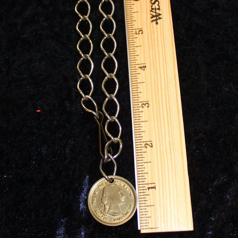 Chain Belt George Washington Coin